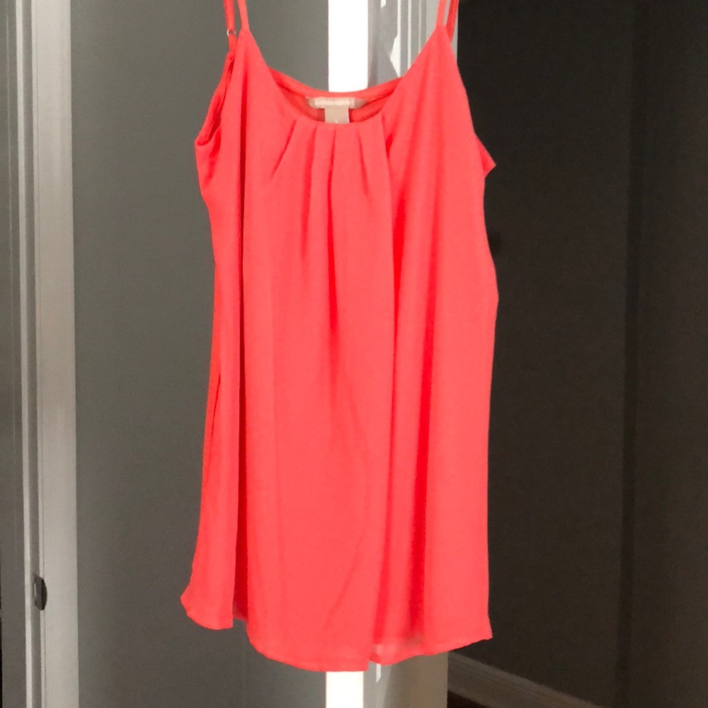 Coral tank from banana republic.